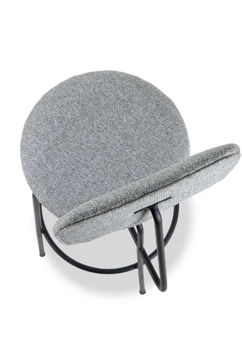 Gray Upholstered Barstool | Liang & Eimil Seclus | Oroatrade.com