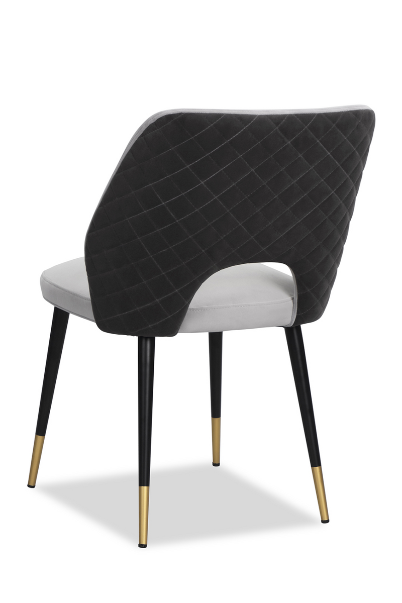 Two-toned Velvet Dining Chairs (2) | Liang & Eimil Jagger | OROATRADE