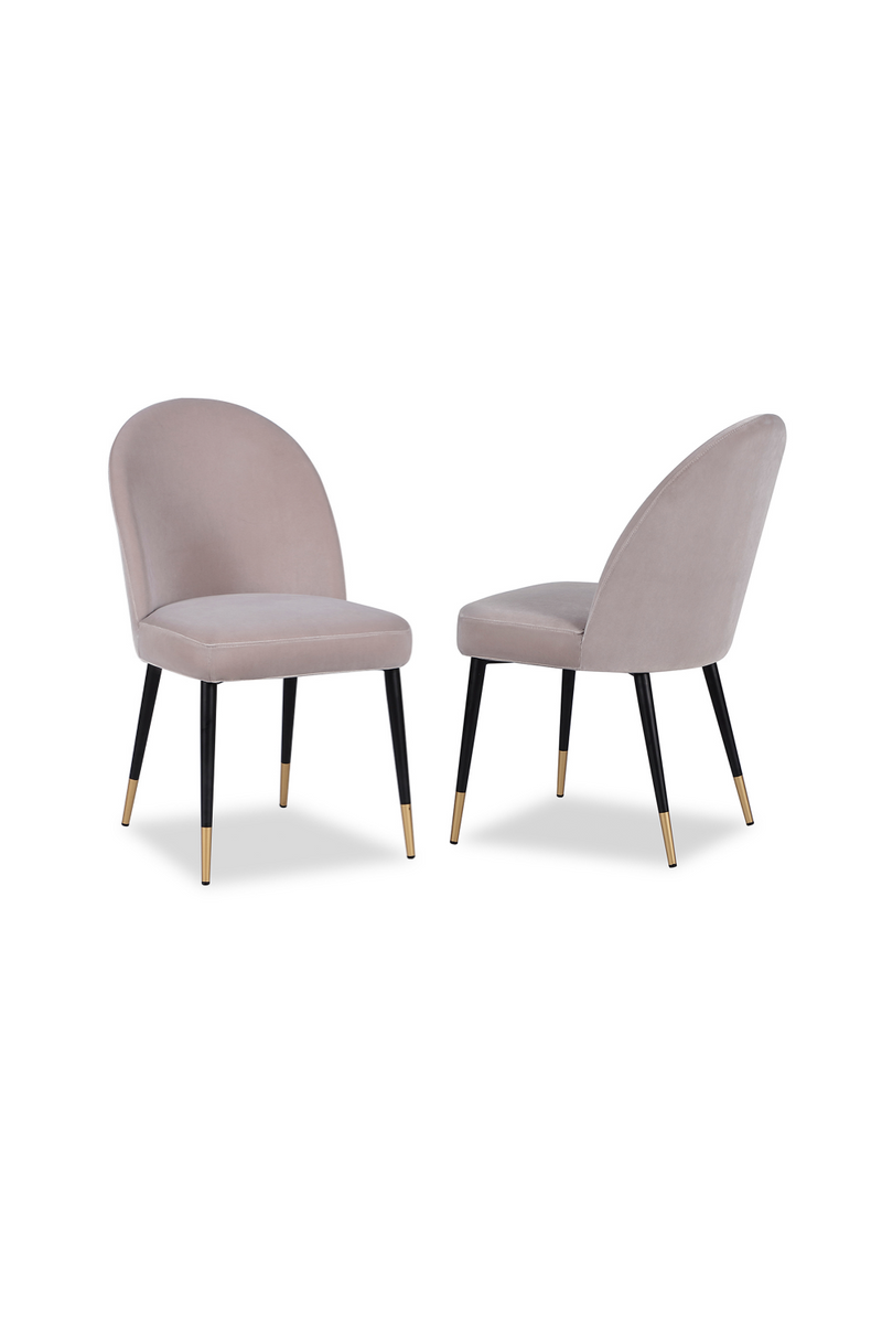 Curved Modern Dining Chair Set (2) | Liang & Eimil Alfa | Oroatrade