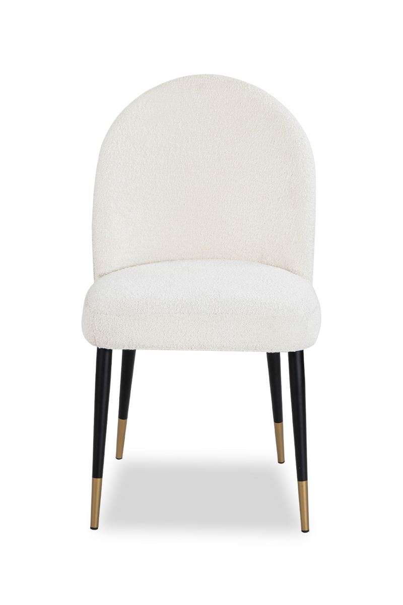 White Bouclé Dining Chair Set (2) | Liang & Eimil Alfa | OROATRADE