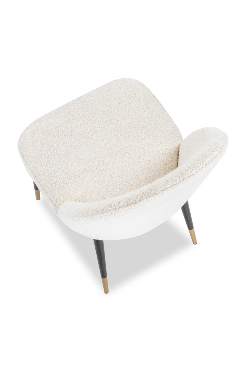 White Bouclé Dining Chair Set (2) | Liang & Eimil Alfa | OROATRADE