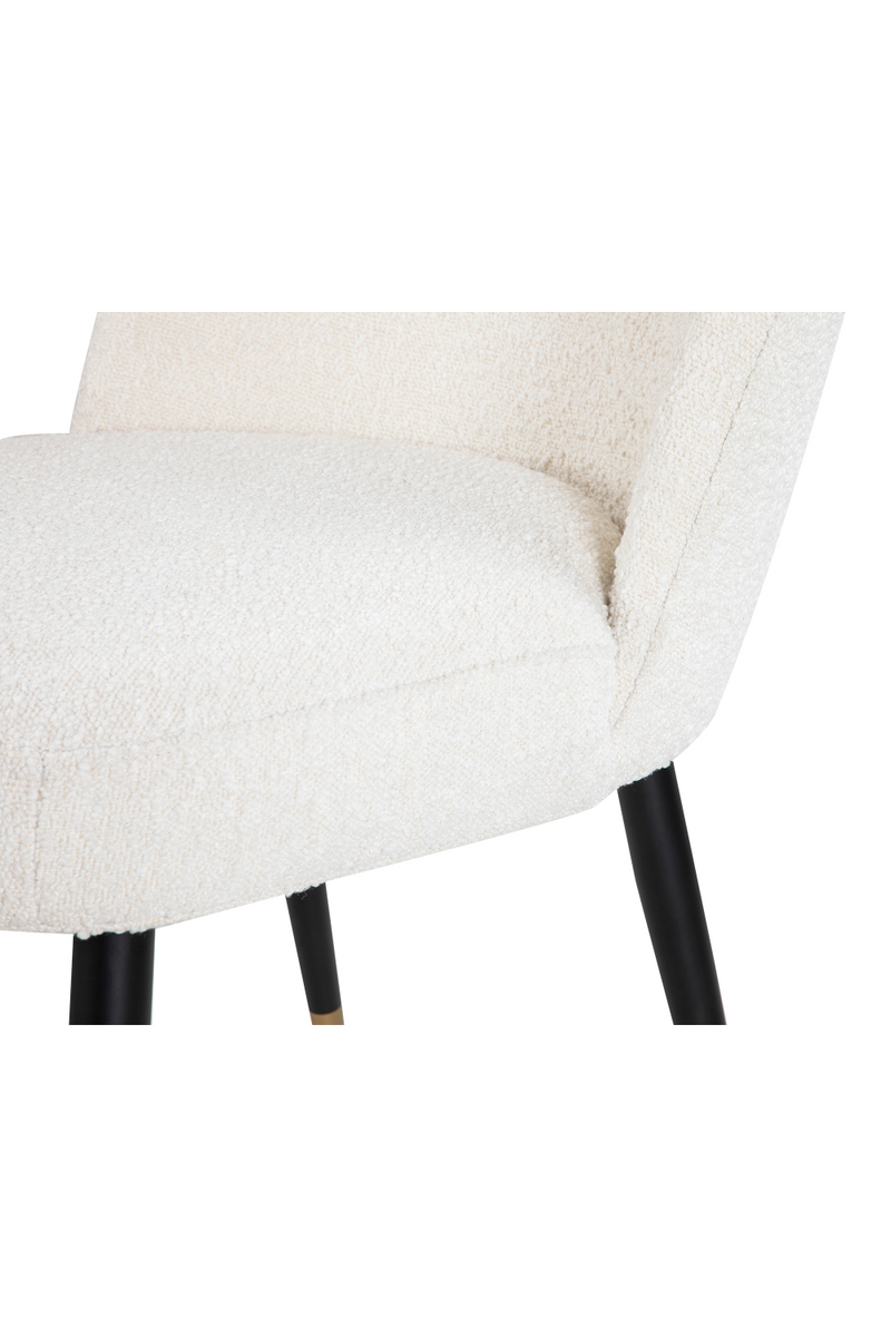 White Bouclé Dining Chair Set (2) | Liang & Eimil Alfa | OROATRADE