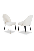 Curved Modern Dining Chair Set (2) | Liang & Eimil Alfa | Oroatrade.com