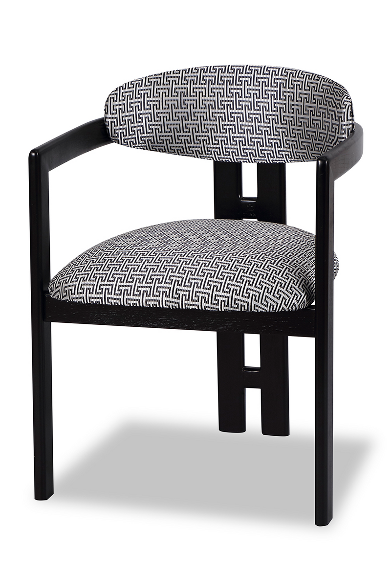 Black Geometric Dining Chair | Liang & Eimil Neo | OROATRADETRADE.com