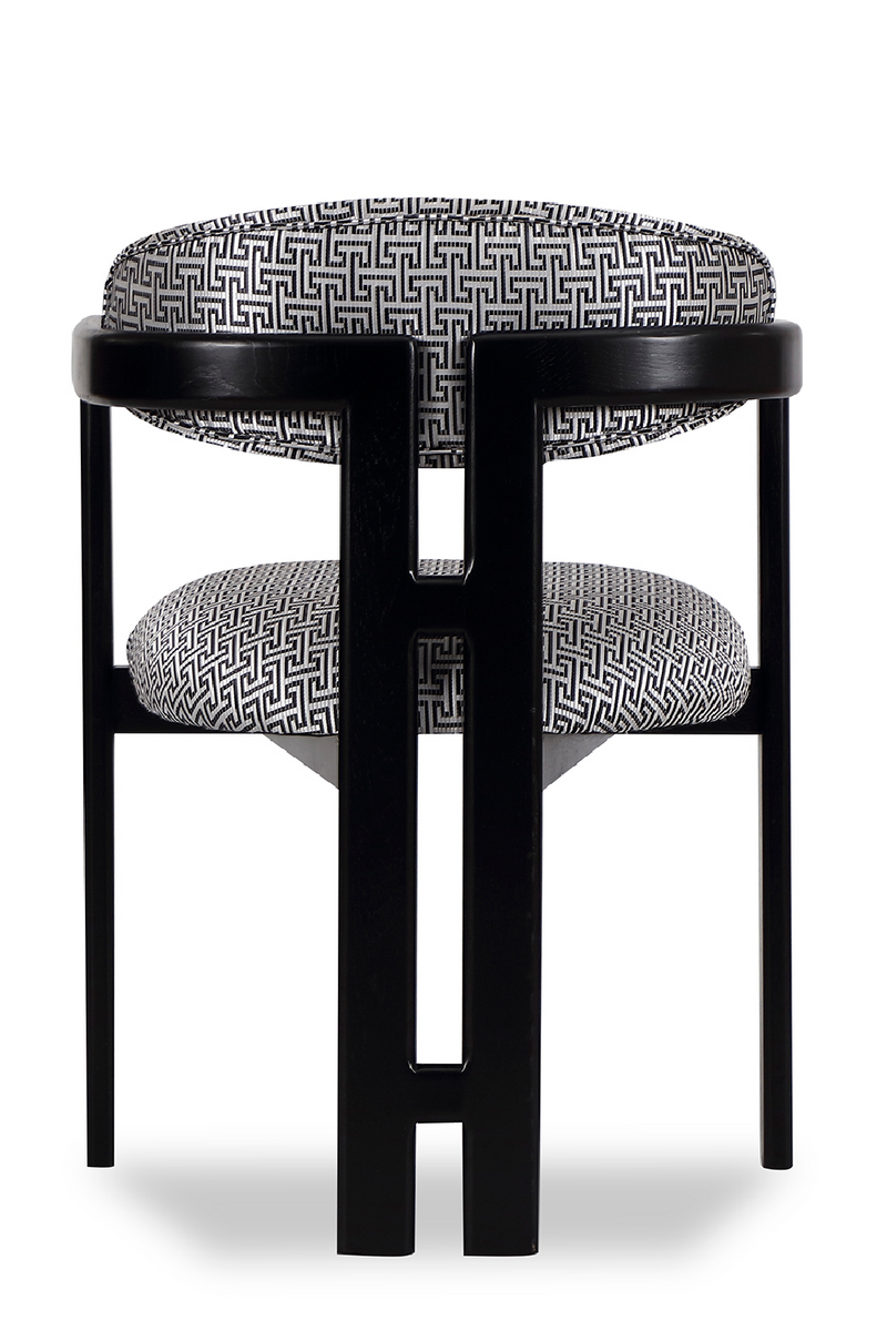 Black Geometric Dining Chair | Liang & Eimil Neo | OROATRADETRADE.com