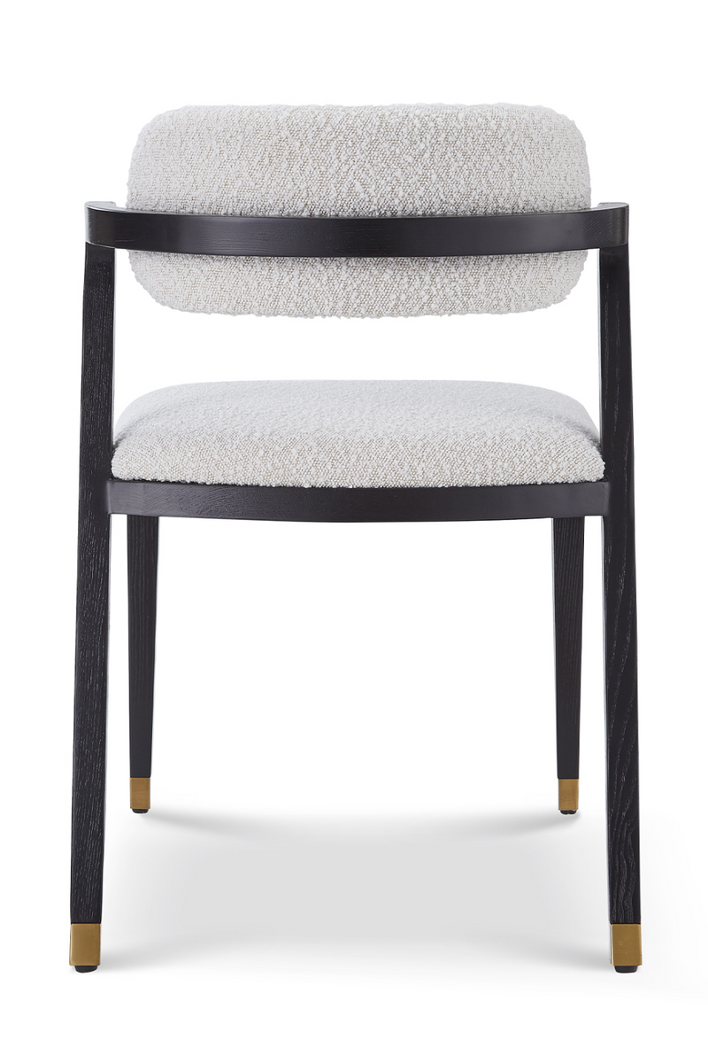 Black Ash Boucle Sand Dining Chair | Liang & Eimil Greta | OROATRADE