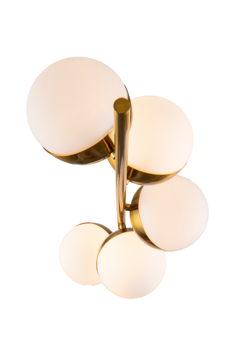 White Spheres Modern Floor Lamp | Liang & Eimil Globus | Oroatrade.com
