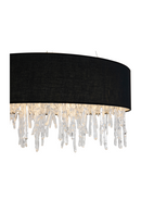 Black Fabric Shade Chandelier | Liang & Eimil Dumas | OROATRADETRADE.com