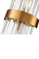 Brass Finish and Glass Wall Lamp | Liang and Eimil Regency | OROATRADE