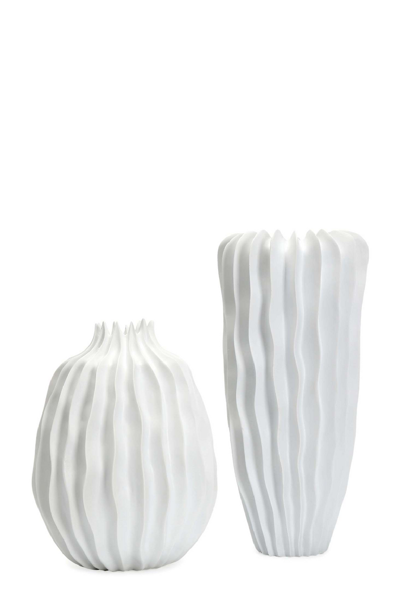 White Glazed Ceramic Vase | Liang & Eimil Ellen II | OROATRADETRADE.com