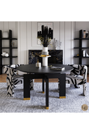 White & Gold Gilt Ceramic Jar - L  | Liang & Eimil Raven I | OROATRADETRADE.com