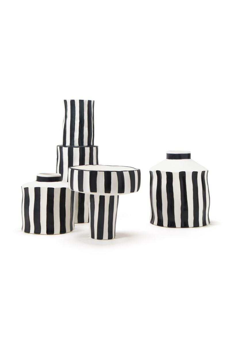 Black & White Ceramic Vase - S | Liang & Eimil Weston I | OROATRADETRADE.com