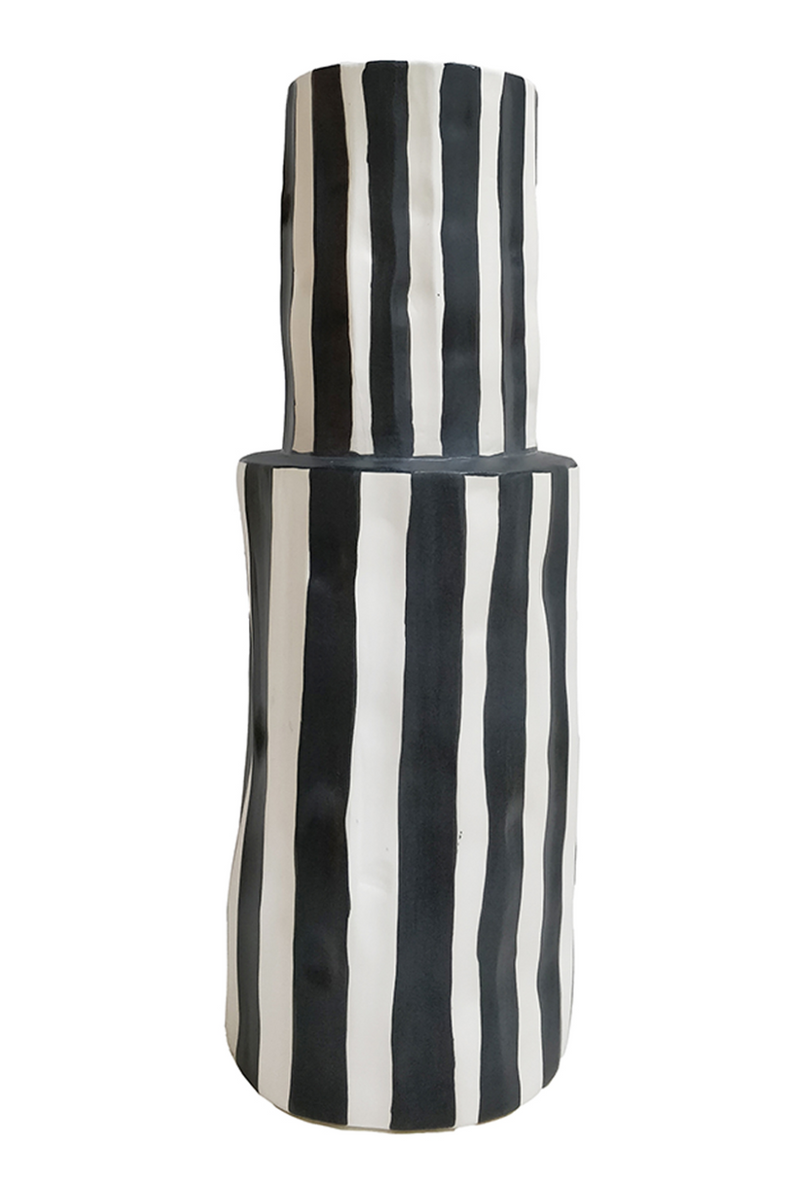 Black & White Ceramic Vase - L | Liang & Eimil Weston II | OROATRADETRADE.com