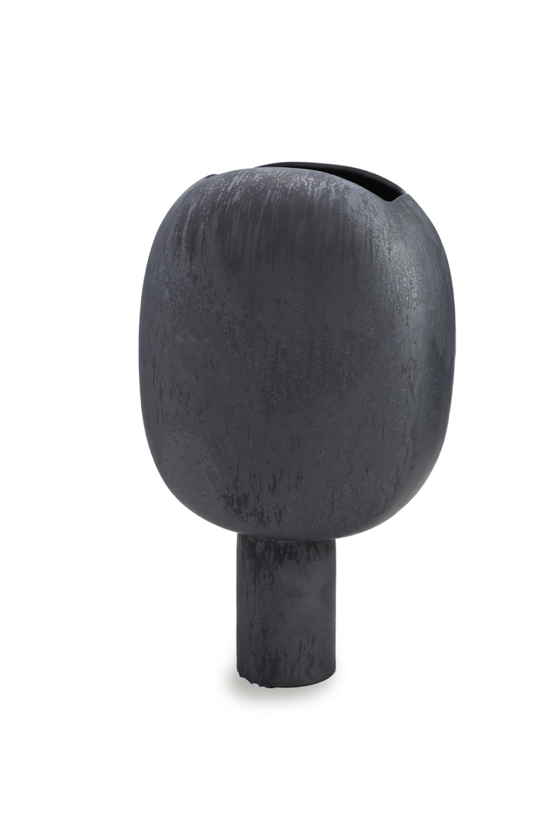 Metallic Glaze Sculptured Ceramic Vase | Liang & Eimil Miro | OROATRADETRADE.com