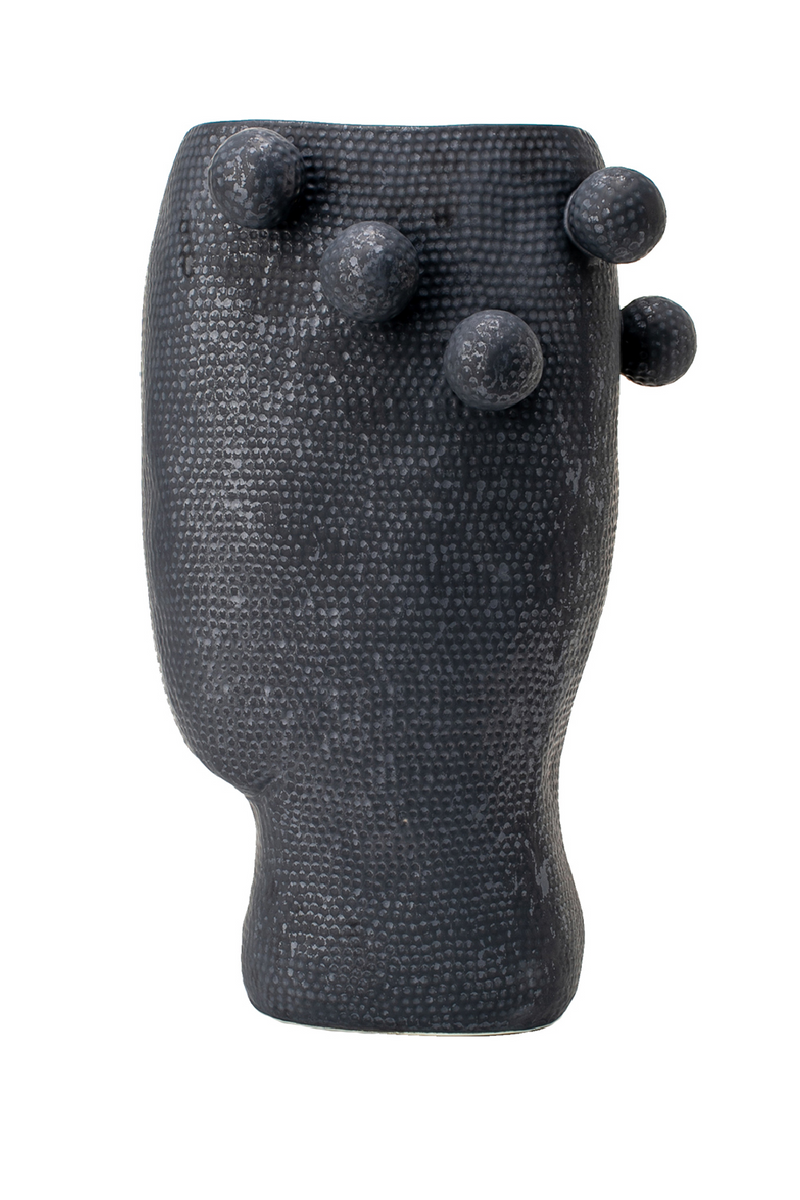 Sculptural Black Ceramic Vase | Liang & Eimil Latete II | OROATRADETRADE.com