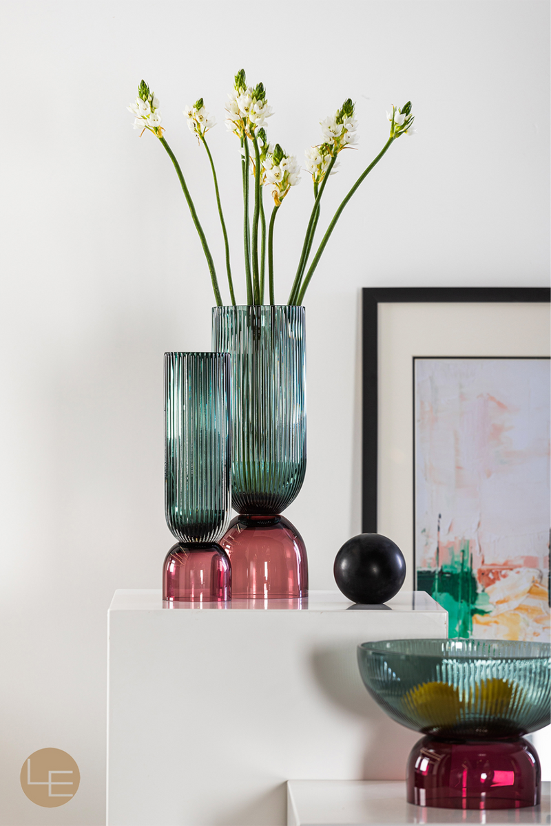 Turquoise Glass Bowl | Liang & Eimil Moretti | OROATRADETRADE.com