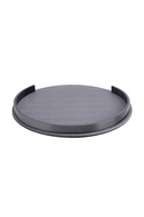 Embossed Leather Round Tray | Liang & Eimil Arabella | OROATRADETRADE.com