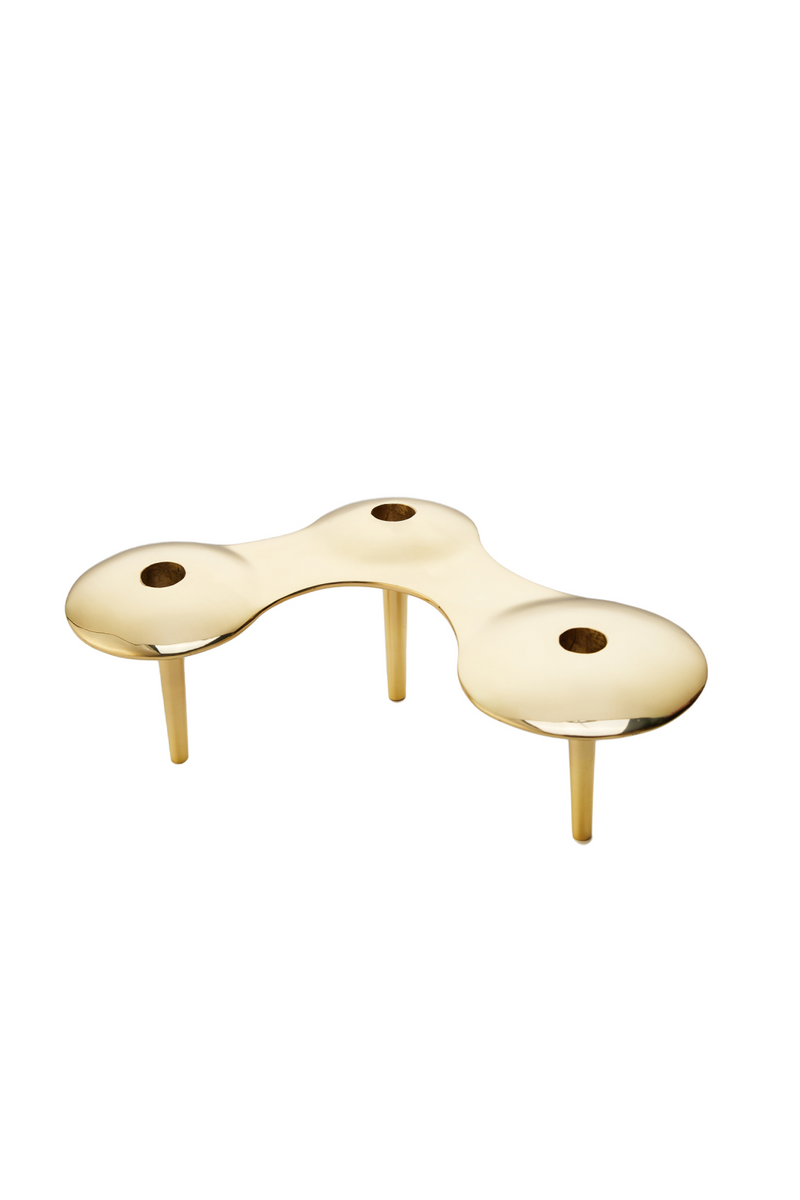 Brass Connected Candleholder | Liang & Eimil Pools | OROATRADETRADE.com