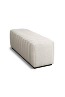 Channeled Seat Boucle Bench | Liang & Eimil Kalum | Oroatrade