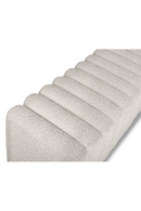 Channeled Seat Boucle Bench | Liang & Eimil Kalum | Oroatrade