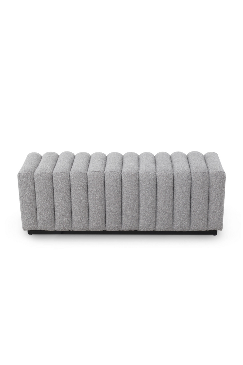 Channeled Seat Boucle Bench | Liang & Eimil Kalum | Oroatrade