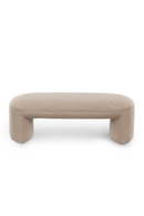 Taupe Modern Bench | Liang & Eimil Kramer | Oroatrade