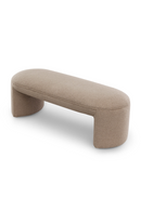 Taupe Modern Bench | Liang & Eimil Kramer | Oroatrade