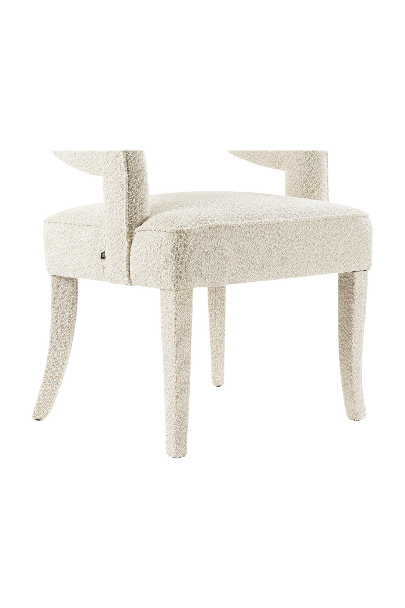 Bouclé Upholstered Modern Dining Chair | Liang & Eimil Calvin | Oroatrade.com