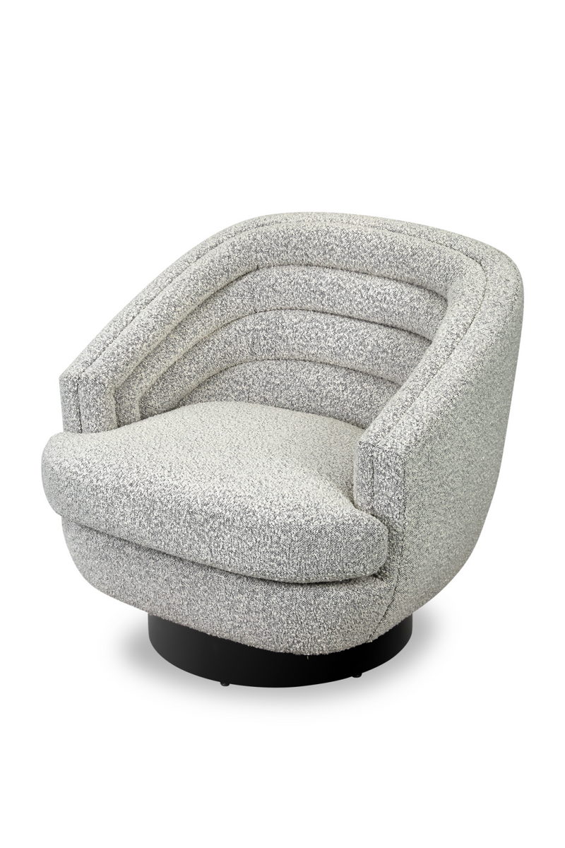 Bouclé Swivel Occasional Chair | Liang & Eimil Wegner | Oroatrade.com