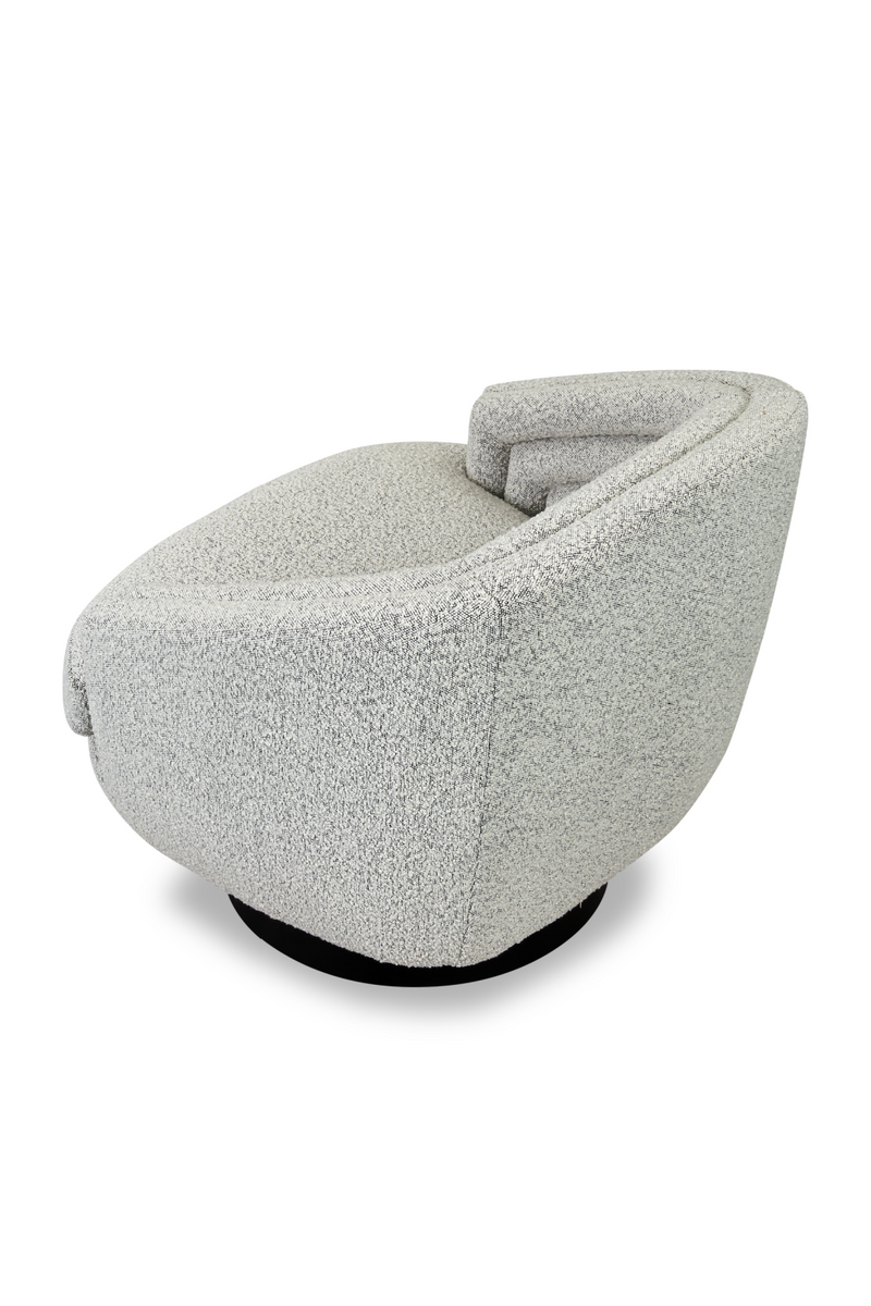 Bouclé Swivel Occasional Chair | Liang & Eimil Wegner | Oroatrade.com