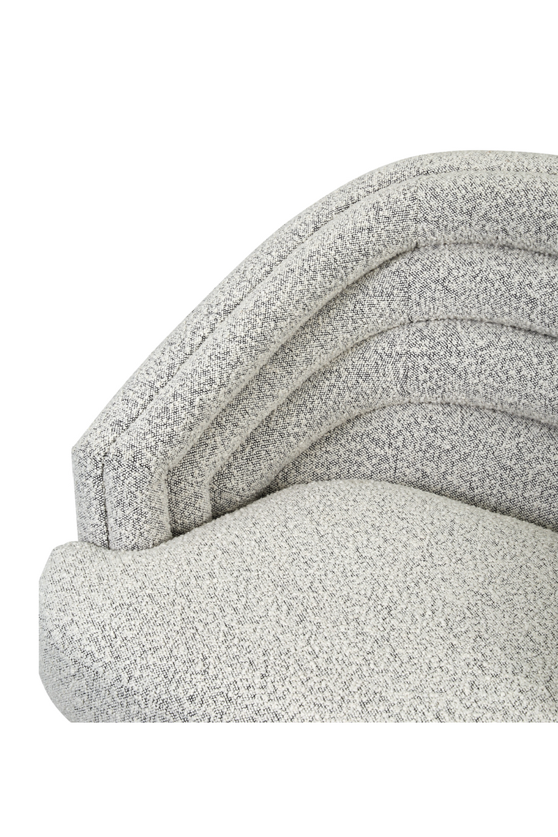 Bouclé Swivel Occasional Chair | Liang & Eimil Wegner | Oroatrade.com