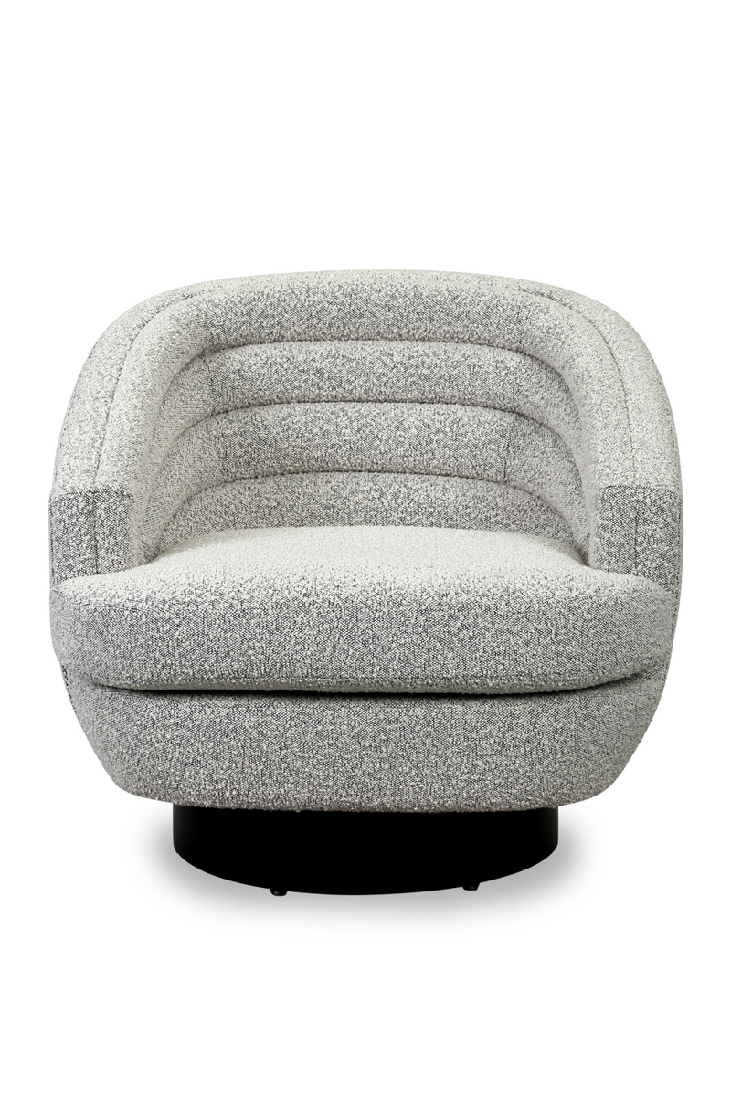 Bouclé Swivel Occasional Chair | Liang & Eimil Wegner |  Oroatrade.com