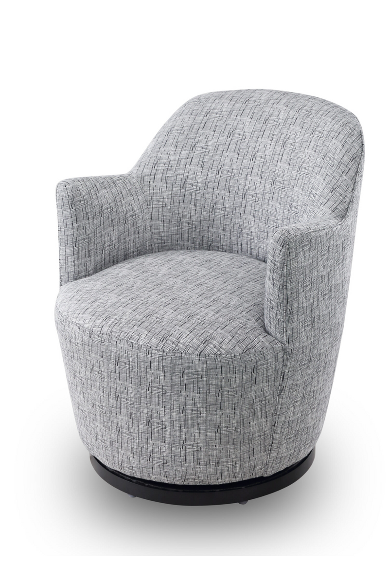 Upholstered Barrel Swivel Chair | Liang & Eimil Arko | Oroatrade.com