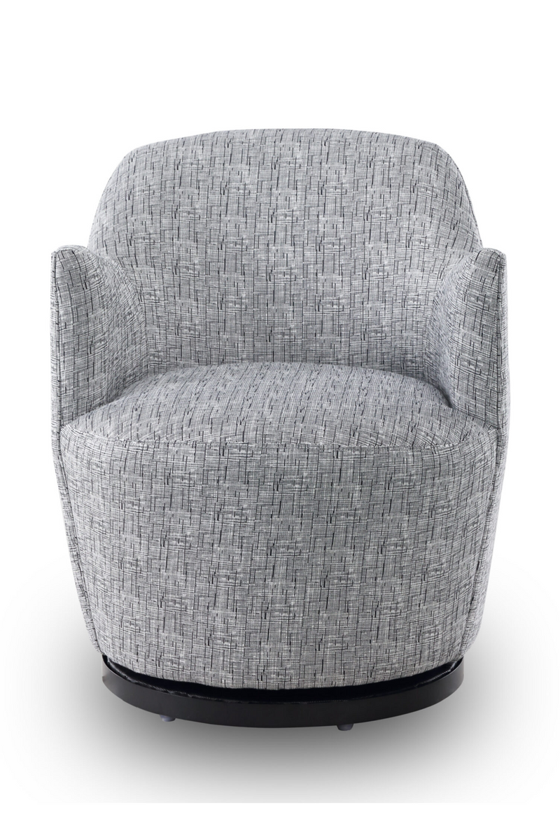 Upholstered Barrel Swivel Chair | Liang & Eimil Arko | Oroatrade.com