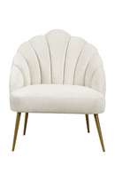 White Velvet Accent Chair | Liang & Eimil Walton | Oroatrade.com