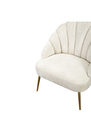 White Velvet Accent Chair | Liang & Eimil Walton | Oroatrade.com