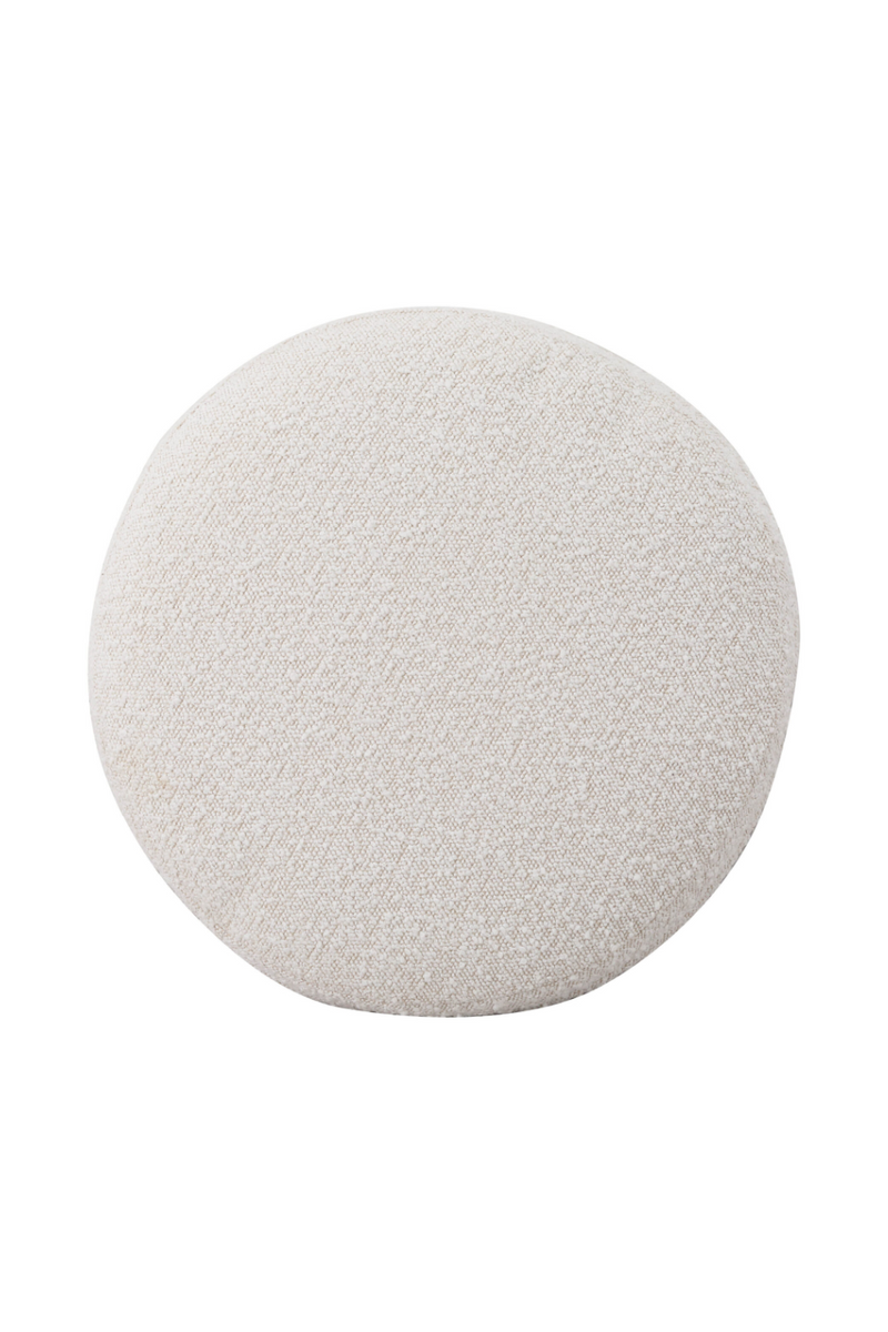 Round White Boucle Pillow | Liang & Eimil V Lux | Oroatrade