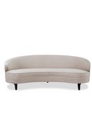 Cream Velvet 3-Seater Sofa | Liang & Eimil Pimlico | Oroatrade.com