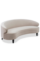 Cream Velvet 3-Seater Sofa | Liang & Eimil Pimlico | Oroatrade.com