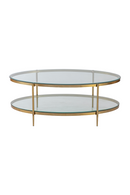 Oval Glass Modern Coffee Table | Liang & Eimil Adlon | Oroatrade.com