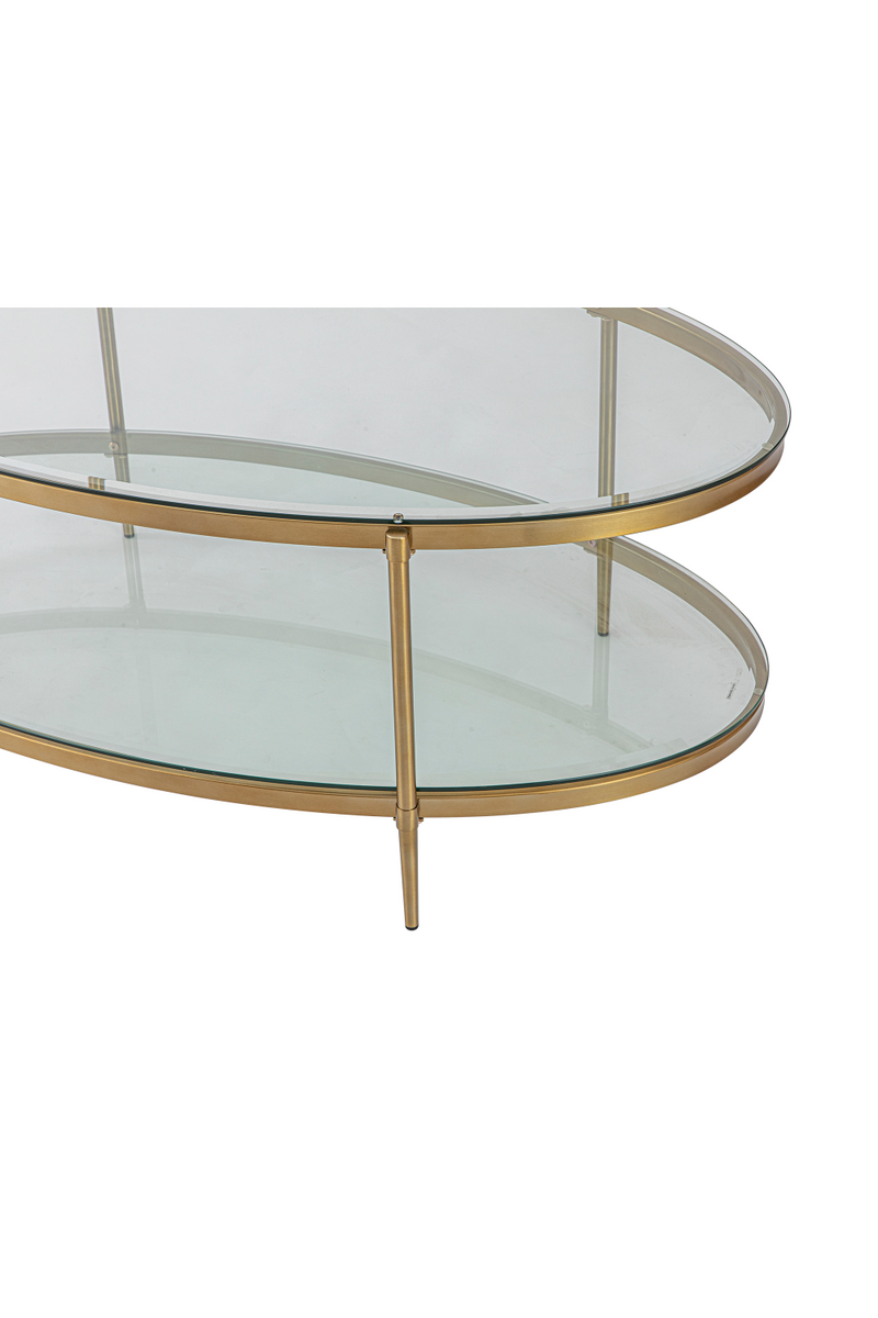 Oval Glass Modern Coffee Table | Liang & Eimil Adlon | Oroatrade.com