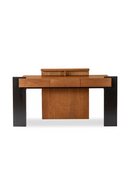 Brown Wooden Contemporary Desk | Liang & Eimil Bugano | Oroatrade.com