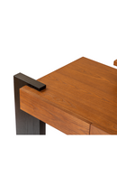 Brown Wooden Contemporary Desk | Liang & Eimil Bugano | Oroatrade.com