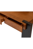 Brown Wooden Contemporary Desk | Liang & Eimil Bugano | Oroatrade.com