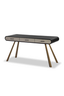 Vegan Leather Modern Desk | Liang & Eimil Chiado | Oroatrade.com