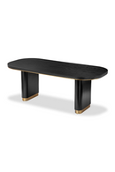 Black Ash Contemporary Dining Table | Liang & Eimil Chaplin | Oroatrade.com