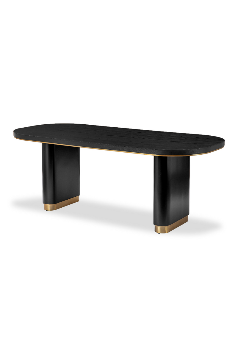 Black Ash Contemporary Dining Table | Liang & Eimil Chaplin | Oroatrade.com