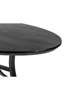 Black Wooden Oval Dining Table | Liang & Eimil Isola | Oroatrade.com