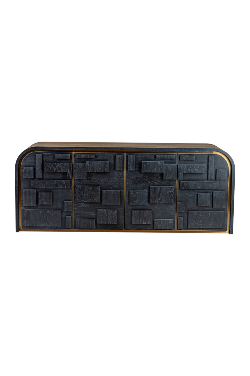 Black Ash Art Deco Sideboard | Liang & Eimil Brutalist | Oroatrade.com