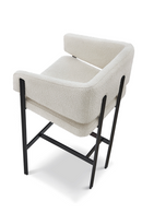 White Curved Back Bar Stool | Liang & Eimil Tatler | Oroatrade.com